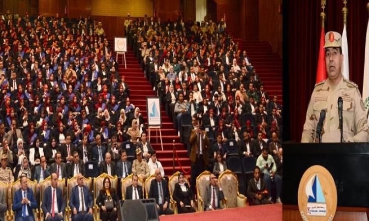 قيادة قوات الدفاع الشعبى تنظم ندوة تثقيفية "للطلاب" بجامعة كفر الشيخ