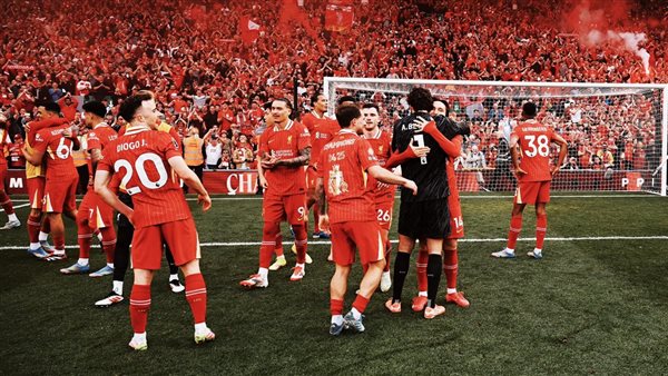 ليفربول يتوج موسمه الاستثنائي ويحسم لقب الدوري الإنجليزي