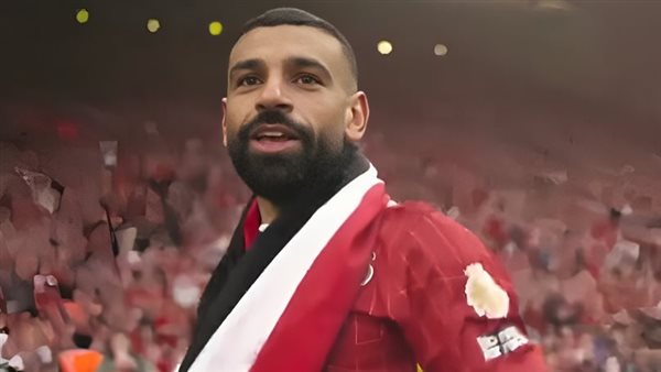 محمد صلاح يرفع علم مصر في الأنفيلد بعد تتويج ليفربول بالبريميرليج.. فيديو