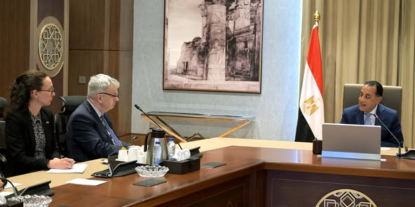 مدبولي يبحث مع السفير الألماني بالقاهرة زيادة التبادل التجاري والصادرات المصرية إلى الأسواق الأوروبية