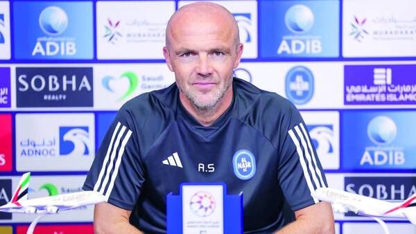 مدرب النصر: كنا محظوظين أمام الشارقة