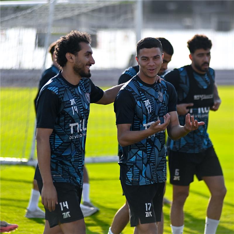 مران الزمالك | انتظام ناصر ماهر بعد الاعتذار.. وتدريبات بدنية استعدادًا لمباراة المصري