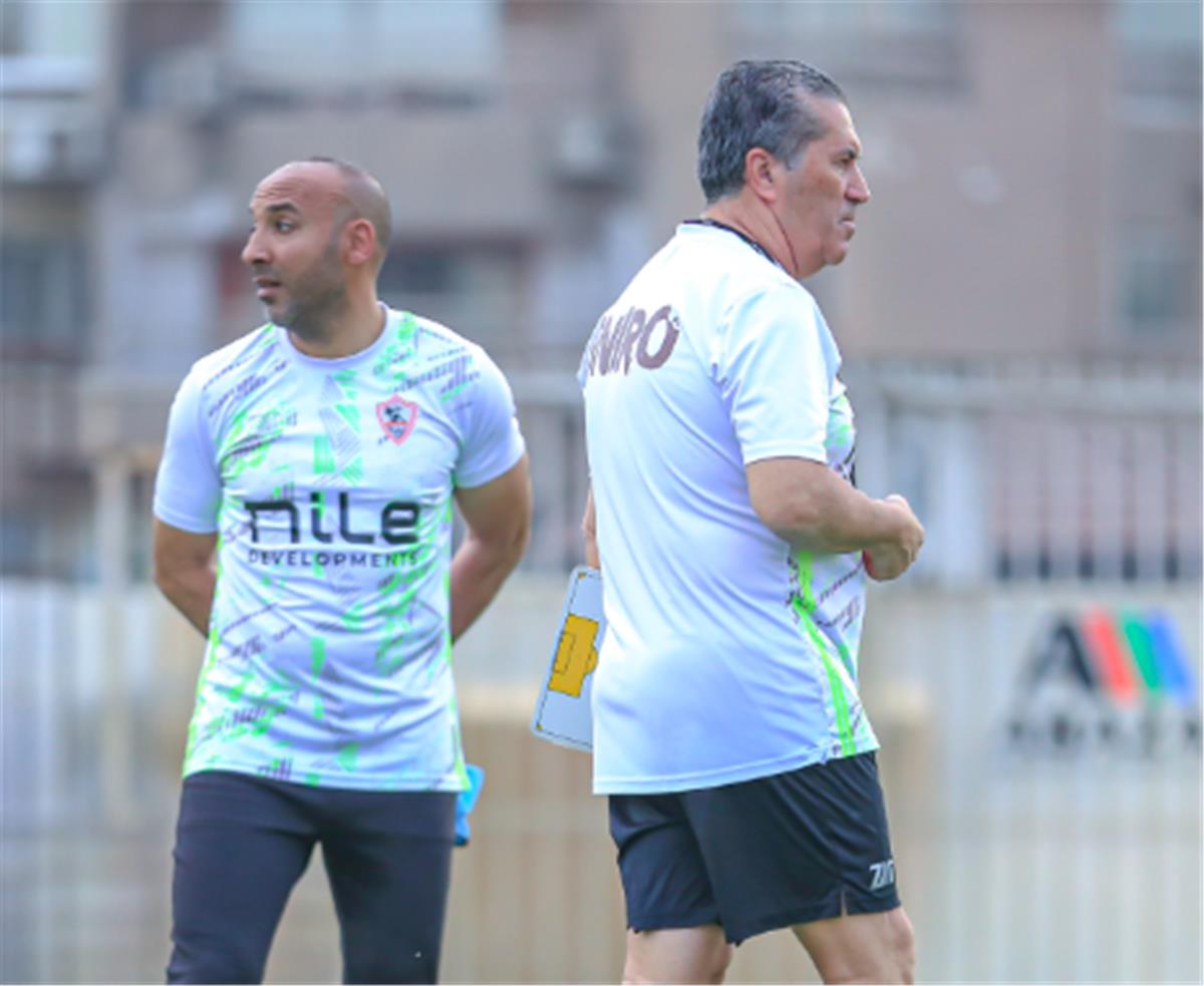 مران الزمالك | بيسيرو يجتمع مع اللاعبين ويصعّد حارس الناشئين