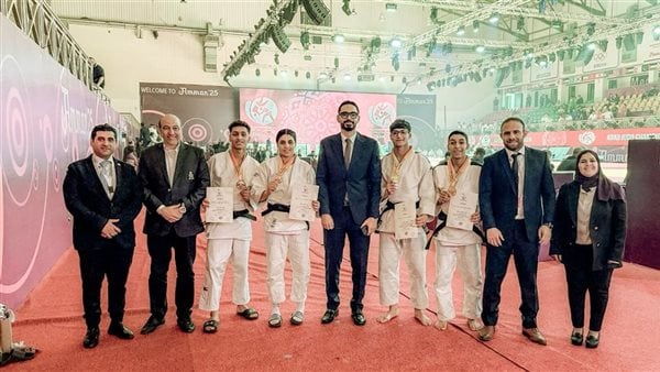 منتخب مصر للجودو يحصد 4 ميداليات ذهبية في اليوم الأول من البطولة العربية بالأردن منتخب مصر للجودو يحصد 4 ميداليات ذهبية في اليوم الأول من البطولة العربية بالأردن