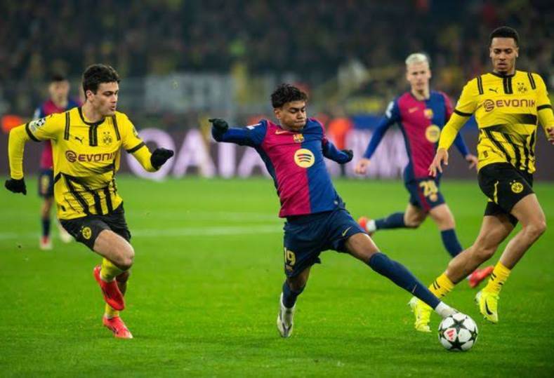 موعد مباراة بوروسيا دورتموند ضد برشلونة في دوري أبطال أوروبا