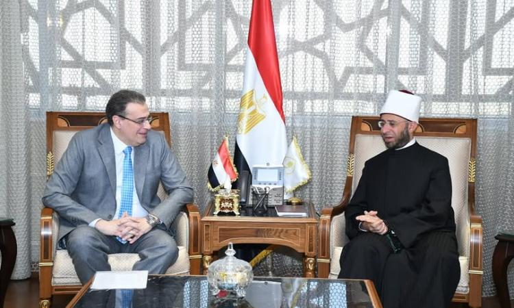 وزير الأوقاف يستقبل رئيس الجهاز المركزي للتنظيم والإدارة