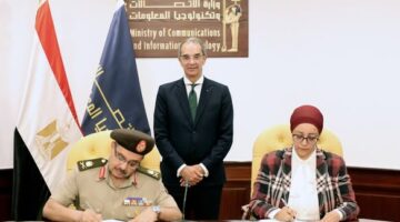 وزير الاتصالات يشهد توقيع بروتوكول بين إدارة نظم المعلومات للقوات المسلحة وITI  لتدريب المجندين