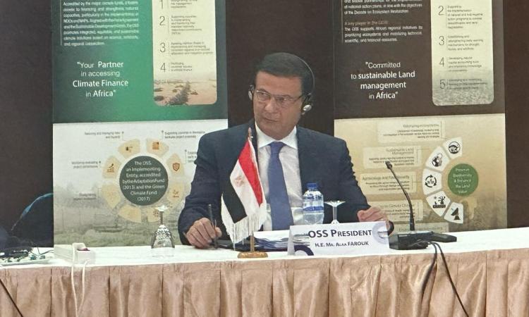 وزير الزراعة يدعو للتكاتف في مجالات مكافحة التصحر والحفاظ على خصوبة التربة