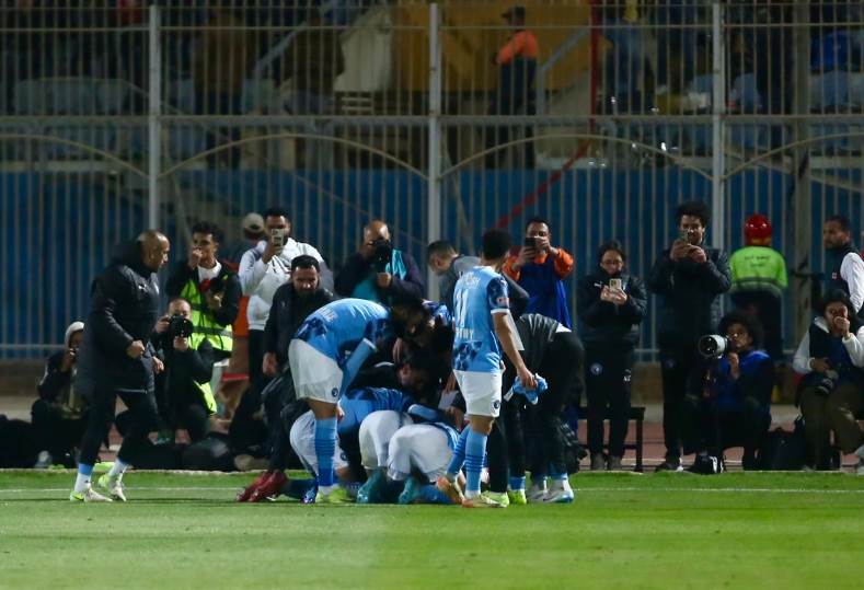 يورتشيتش والجباس في مؤتمر مباراة أورلاندو وبيراميدز بـ دوري أبطال إفريقيا