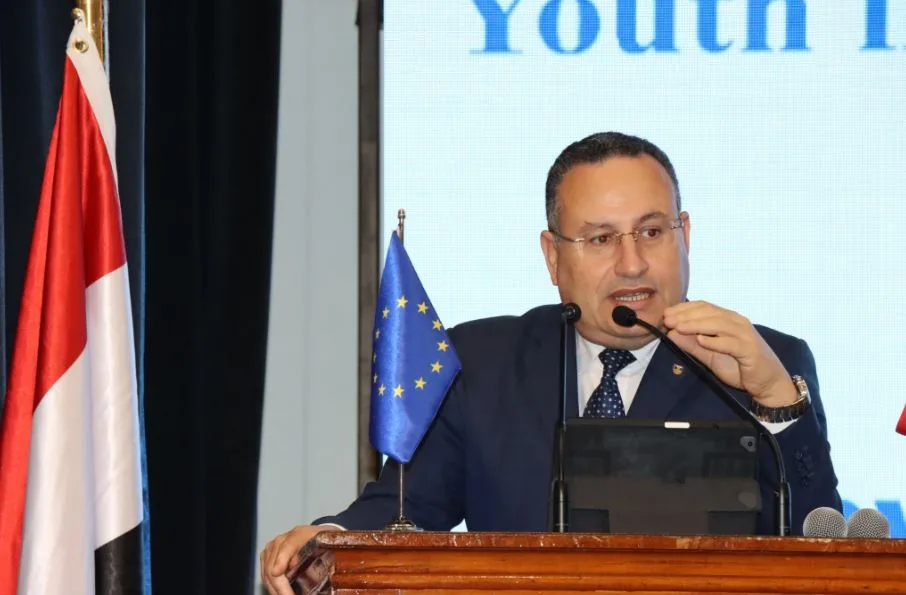رئيس جامعة الإسكندرية يشارك في الاجتماع الختامي لبرنامج تدريب ريادة الأعمال بحضور سفيرة الاتحاد الأوروبي في مصر