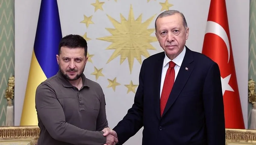بعد حوالي 3 ساعات من بدايتها.. اختتام محادثات أردوغان وزيلينسكي في أنقرة بعد حوالي 3 ساعات من بدايتها.. اختتام محادثات أردوغان وزيلينسكي في أنقرة
