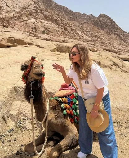 ليلى علوي تشارك لقطات من زيارتها إلى سيناء ليلى علوي تشارك لقطات من زيارتها إلى سيناء