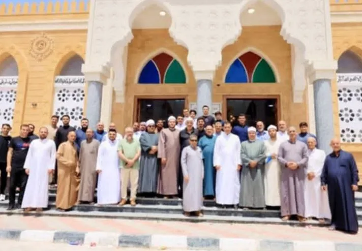 أوقاف شمال سيناء تدشن مسجدًا تم إنشاؤه بجهود محلية في العريش أوقاف شمال سيناء تدشن مسجدًا تم إنشاؤه بجهود محلية في العريش
