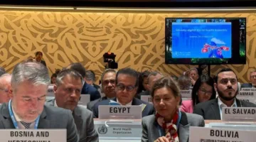 وزير الصحة يطالب بتقديم الدعم للأشقاء في فلسطين والسودان وضمان الحماية الإنسانية والصحية للمدنيين.