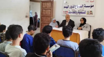 تجمع توعوي لذوي الاحتياجات الخاصة ضمن أنشطة الثقافة في القاهرة