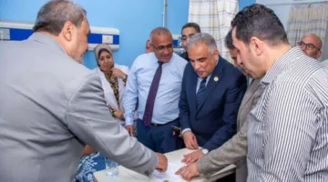 رئيس جامعة طنطا يتفقد حالة طالبات كلية علوم الرياضة الصحية.
