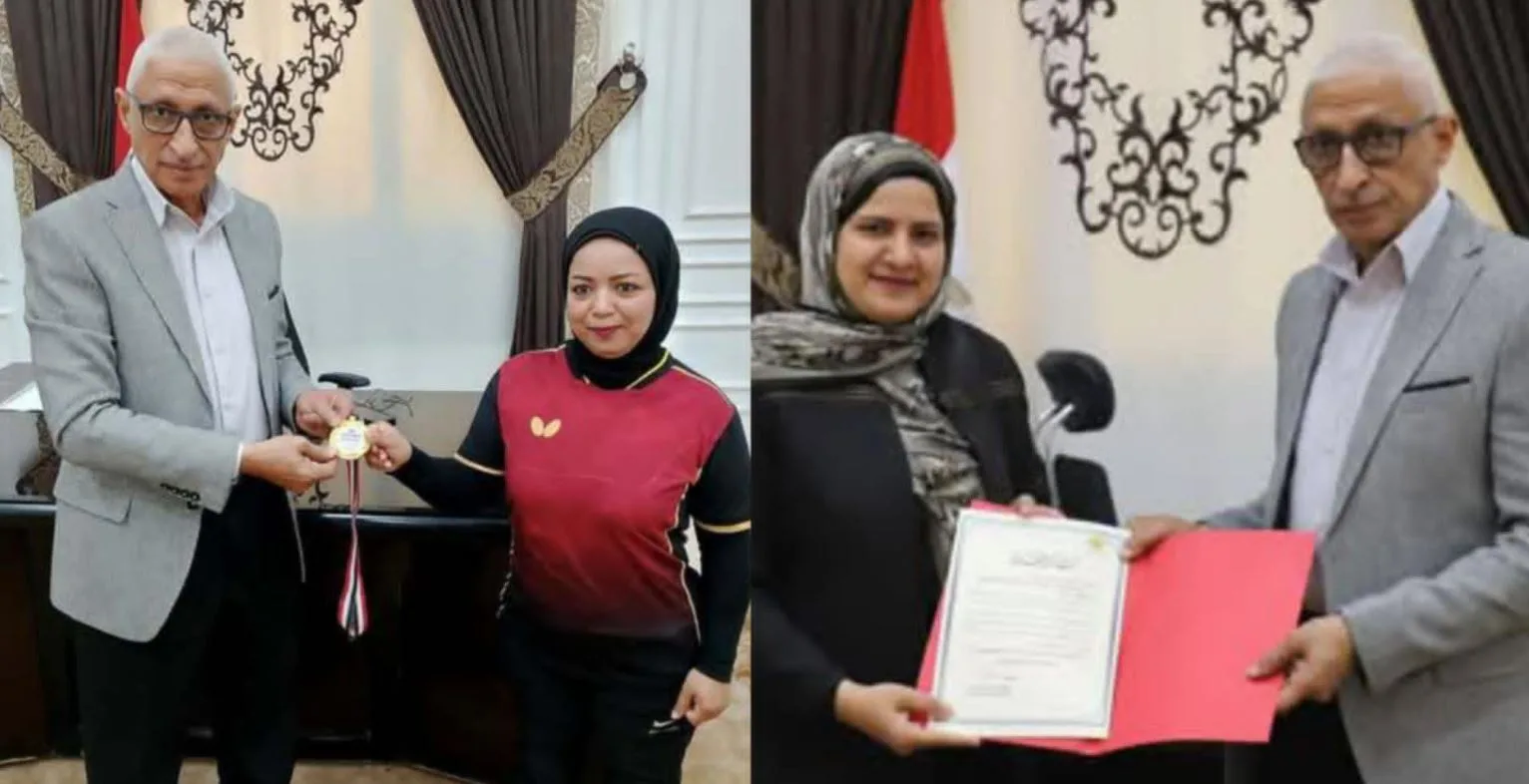 محافظ شمال سيناء يُ celebrates outstanding women in education and sports. محافظ شمال سيناء يُ celebrates outstanding women in education and sports.