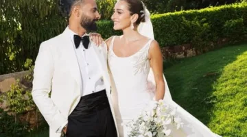 أمينة خليل تكرم زواجها من المصور أحمد زعتر