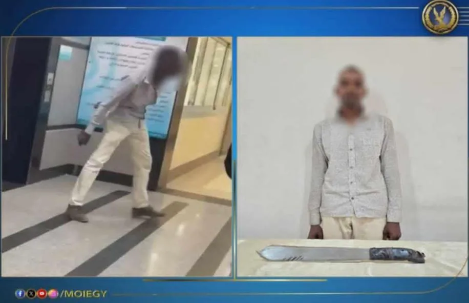 ضبط شخص يروع العاملين بمستشفى بأسوان