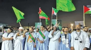 عشرات الآلاف من الموريتانيين يتظاهرون احتجاجاً على الإبادة في غزة