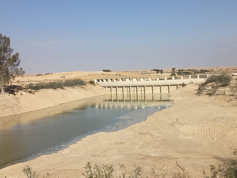 مياه االسيول امام سد الروافعة