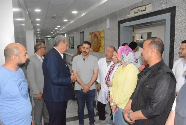 محافظ الغربية يزور مستشفى طنطا العام الجديد في اليوم الأول لاستقبال حالات الطوارئ محافظ الغربية يزور مستشفى طنطا العام الجديد في اليوم الأول لاستقبال حالات الطوارئ