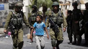 قوات الاحتلال تعتقل ثلاثة أطفال فلسطينيين يبلغون من العمر 10 سنوات في شمال الضفة الغربية