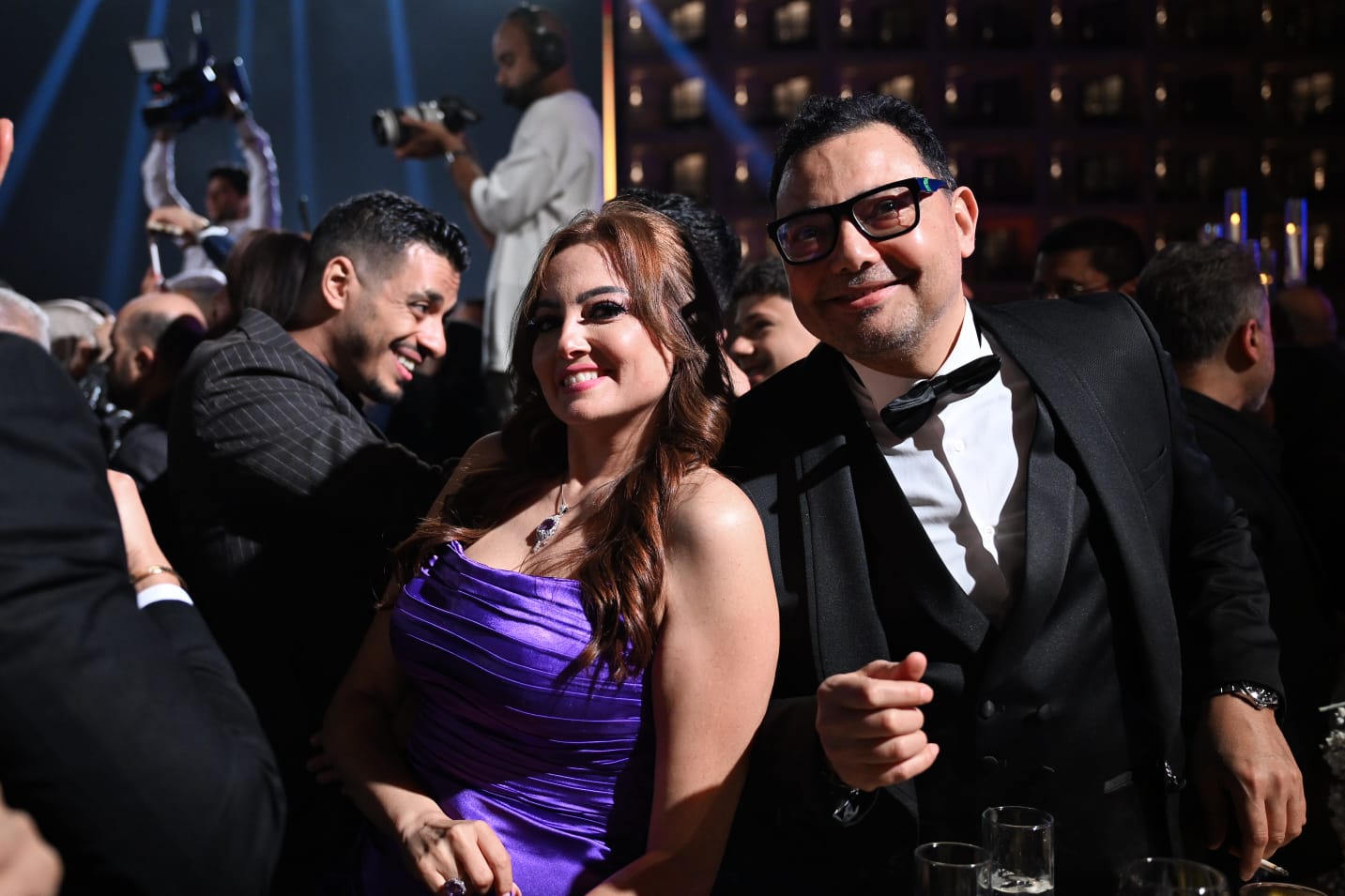 بشرى والمخرج احمد نور