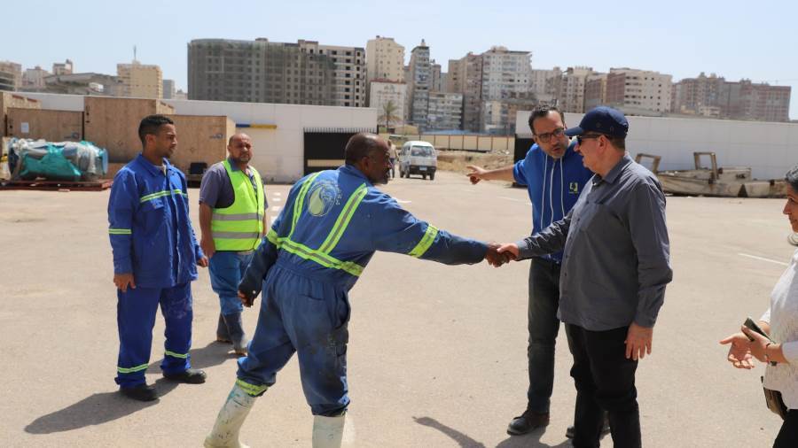 رئيس الصرف الصحي بالإسكندرية يتابع جاهزية محطات العجمي والكيلو 21