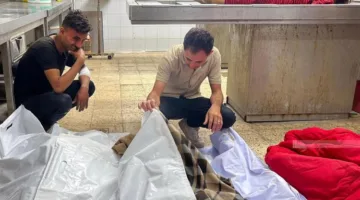 13 شهيدًا جراء قصف طائرة مسيرة إسرائيلية لمخيم نازحين في خان يونس