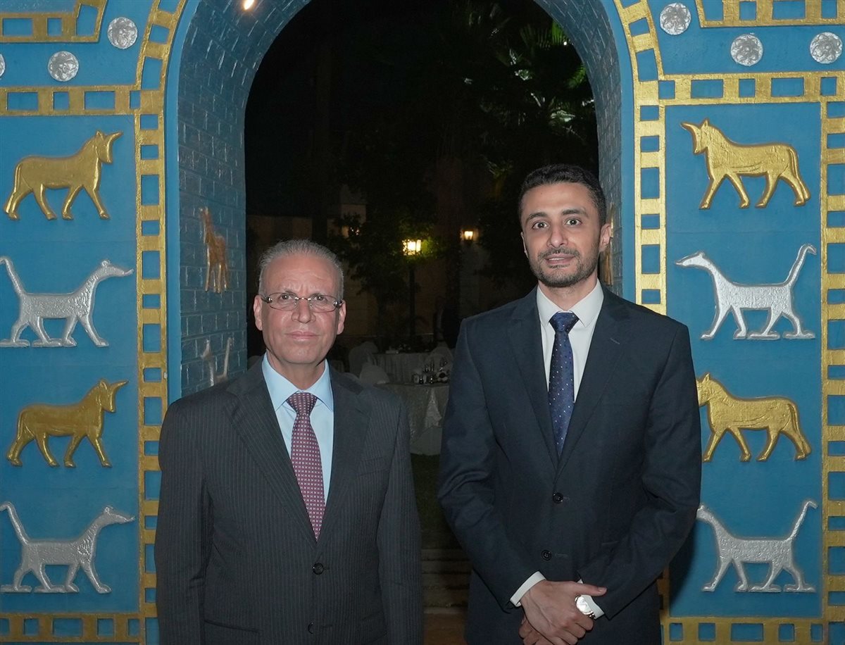 جانب من لقاء السفير العراقي
