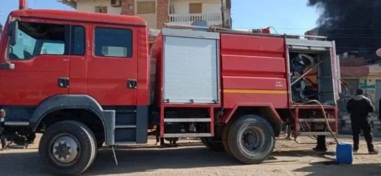 حريق صغير في منشأة طبية ببورسعيد