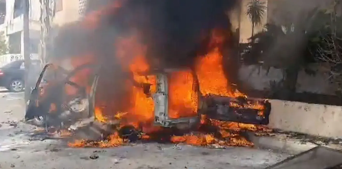 جريح جراء إلقاء مسيرة إسرائيلية قنبلة على بلدة جنوبي لبنان
