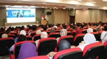 150 طالبًا من جامعة الدلتا التكنولوجية في المنوفية يقومون بجولة في المعهد القومي للاتصالات
