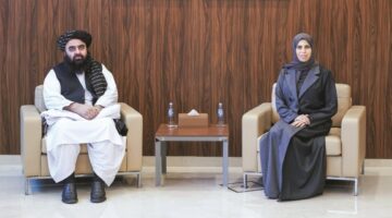 وزيرة التربية تلتقي القائم بأعمال وزير الخارجية بأفغانستان