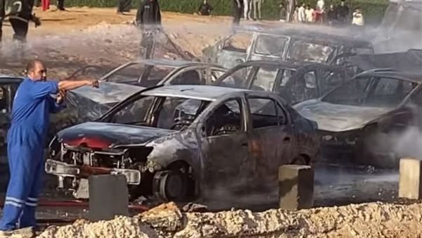 «البترول» تكشف أسباب حادث حريق خط غاز بمدينة 6 أكتوبر
