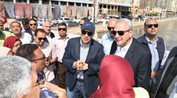 سويلم  يتفقد حالة الري وأعمال تطهيرات الترع بمحافظة الغربية