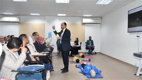 ورشة عمل لأعضاء بعثة الحج الطبية لتدريبهم على إجراءات مكافحة العدوى