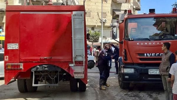 اندلاع حريق داخل شقة سكنية في منطقة أبناء الجيزة