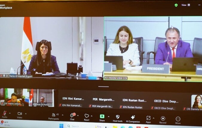 المشاط تشارك في اجتماعات لجنة الحوكمة العامة لمنظمة التعاون الاقتصادي والتنمية OECD