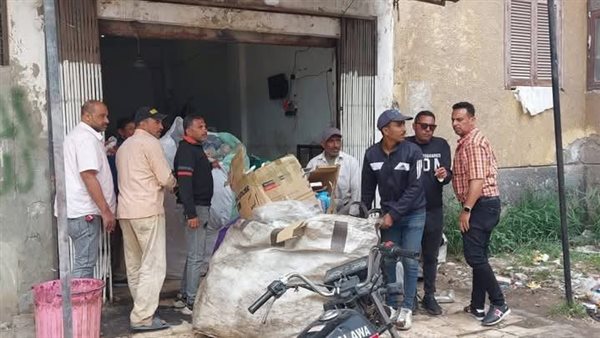 حملة مكبرة بحي الضواحي ببورسعيد لمكافحة ظاهرة النباشين ومحلات الفرزة