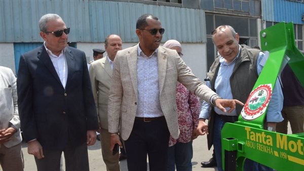 محافظ الغربية يستقبل وزير الزراعة بجمهورية مدغشقر