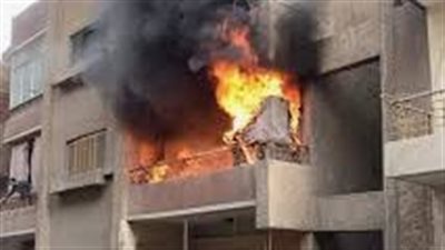 إصابة 16 شخصا باختناق في حريق شقة سكنية بالإسماعيلية