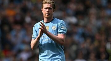 مانشستر سيتي يعلن عن اخر مباراة لـ دي بروين