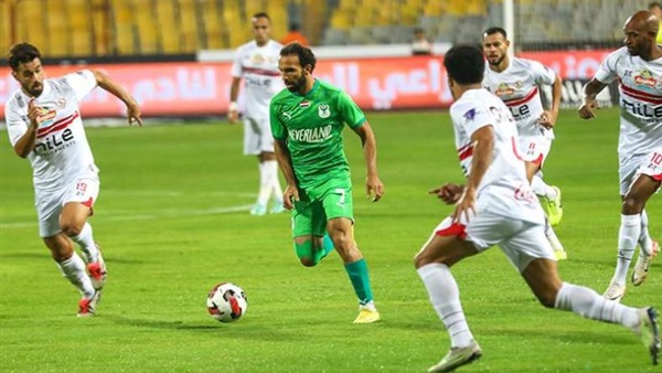 شوط أول سلبي بين الزمالك والمصري في الدوري
