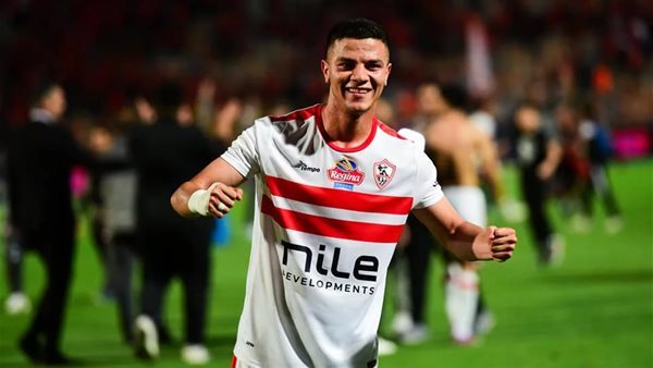 محمد شحاته رجل مباراة الزمالك والمصري