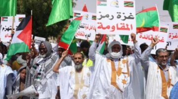 “معا من أجل فلسطين”.. عمال موريتانيا يتضامون مع غزة