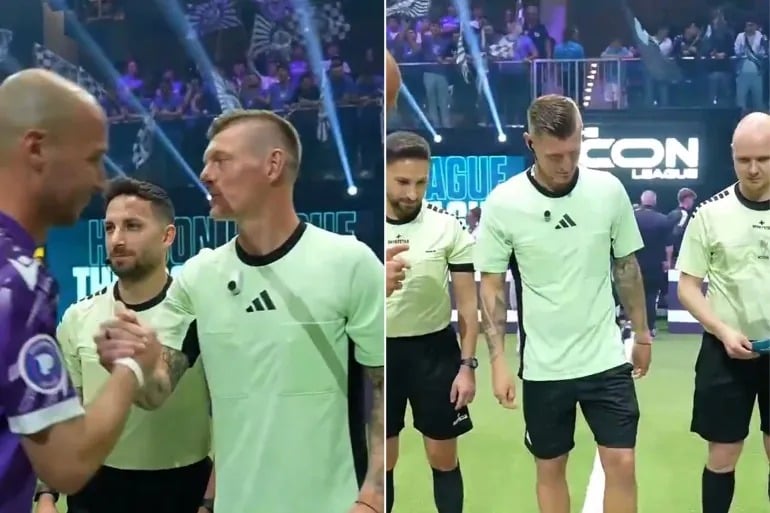 بالفيديو.. نجم ريال مدريد السابق حكما في ألمانيا