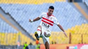 محمد شحاتة رجل مباراة الزمالك والمصري