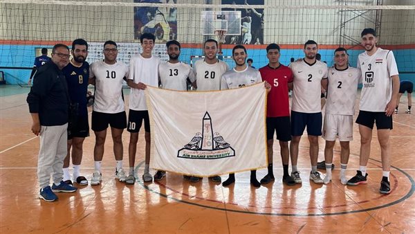 جامعة عين شمس يحصد الميدالية الذهبية في كرة اليد طالبات